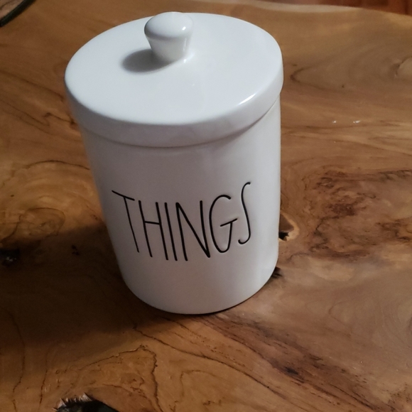 Rae Dunn "THINGS" Jar - Picture 1 of 5